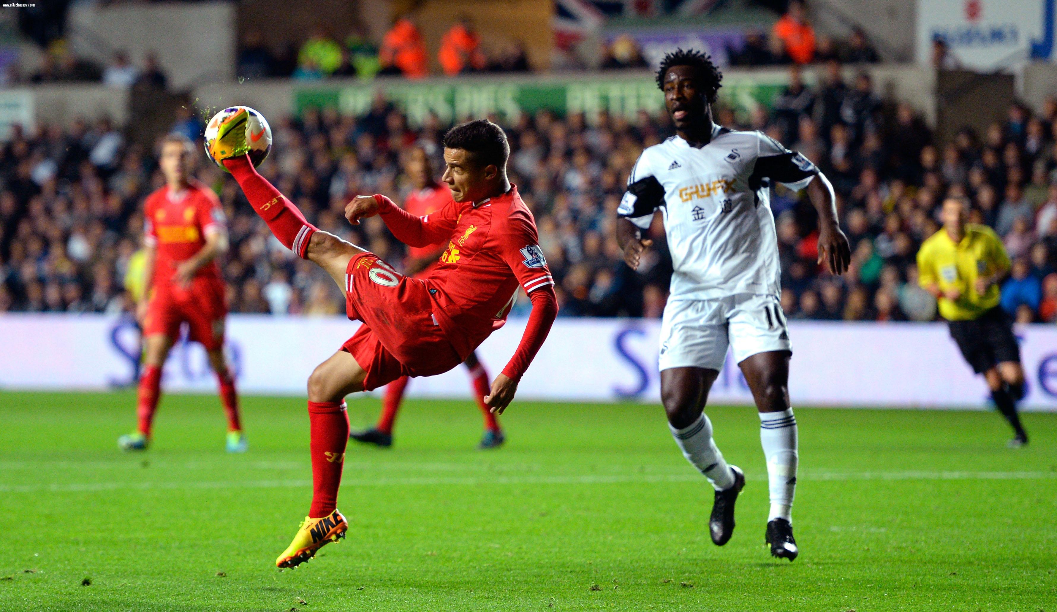 سوانزي سيتي يحرج ليفربول بين جمهوره في الدوري الإنجليزي