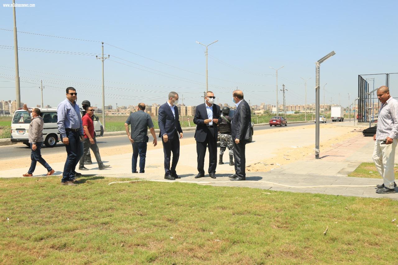   محافظ كفر الشيخ يتفقد الحديقة المركزية المجانية ويوجه بسرعة الانتهاء منها لتفتح أبوابها للمواطنين 