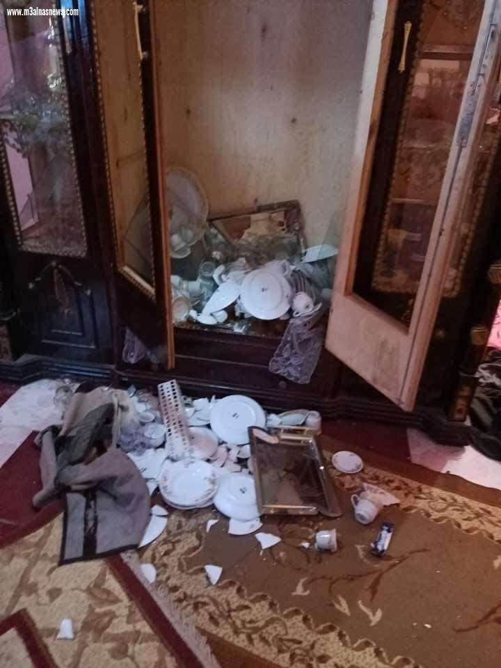 انفراد تفاصيل هامة من أحداث جريمة مقتل شخص بجرجا والقاء القبض علي المتهم وصور حصرية من داخل شقة الجريمه