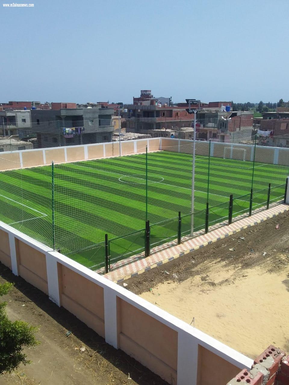 رياضة كفر الشيخ تفتتح ملعب 62 الجدية بالحامول وانتهاء سور الغنايمة الجديد معلنة عن خطة إنشائية موسعة