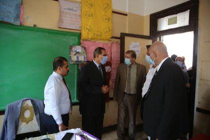  محافظ كفر الشيخ يتفقد سير العملية الانتخابية لمجلس النواب2020م