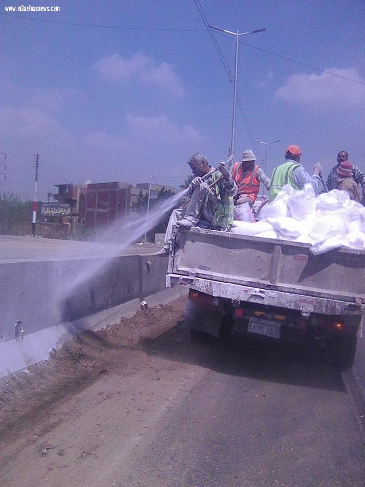 بالصور| محافظ كفرالشيخ يقود حملة لإزالة التعديات على الأراضى الزراعية