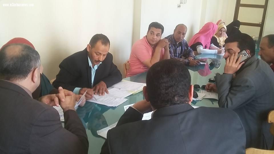 بالصور |إجتماع اللجنة السكانية بمجلس مدينة بيلا كفر الشيخ 
