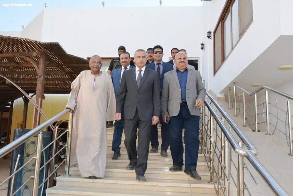 محافظ سوهاج يتفقد الفندق السياحي بمنطقة أبيدوس الأثرية بالبلينا