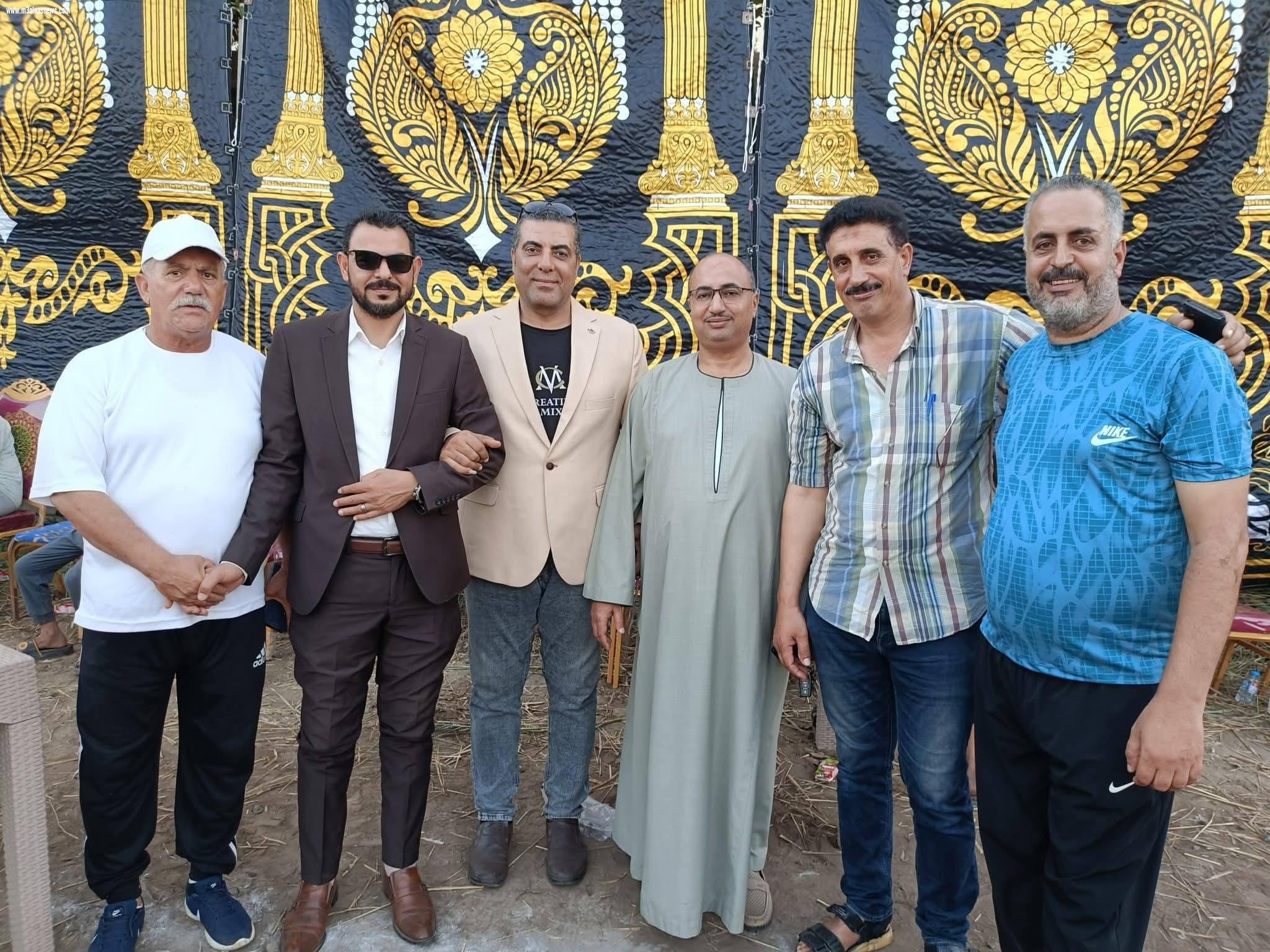 علاء ماهر مرشح الشباب للبرلمان يشارك فى افتتاح كأس المجاز الغربي بالحامول