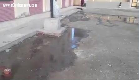 كارثة بيئية تهدد حياة الاطفال بإحدى مدارس كفر الشيخ 