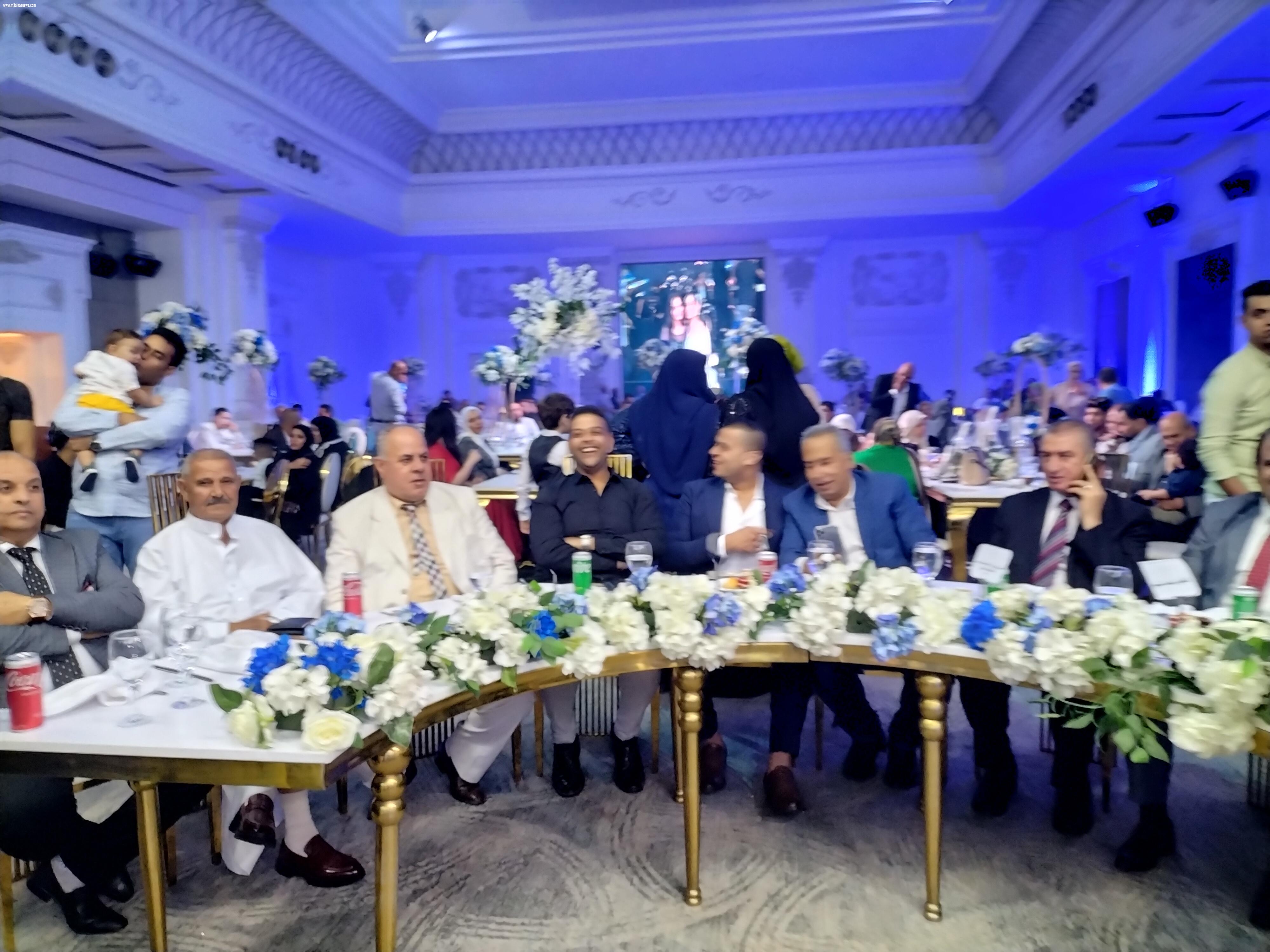 بحضور  اللواء السيد نصر.. حفل زفاف المهندس محمد السعيد بفندق لوسيل بالقاهرة