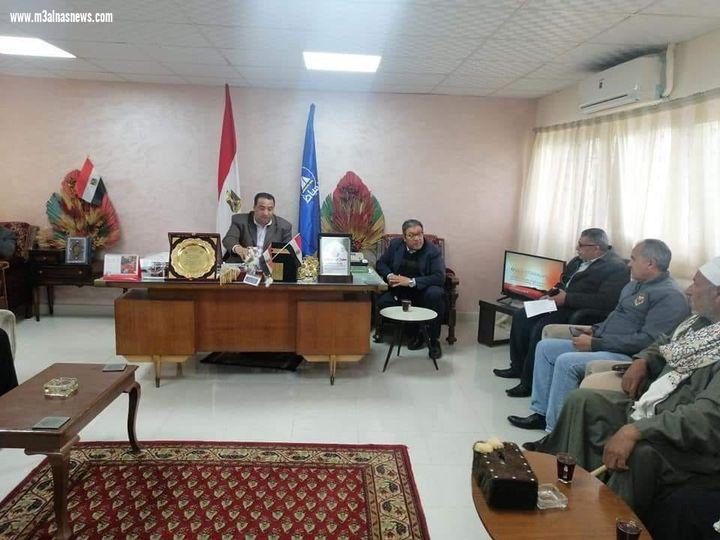 وكيل وزارة الزراعة بدمياط يستقبل كبار المزارعين وممثلي مجالس إدارات الجمعيات الزراعية