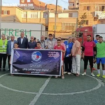 منافسات حامية فى  دورى مستقبل وطن بمراكز كفر الشيخ
