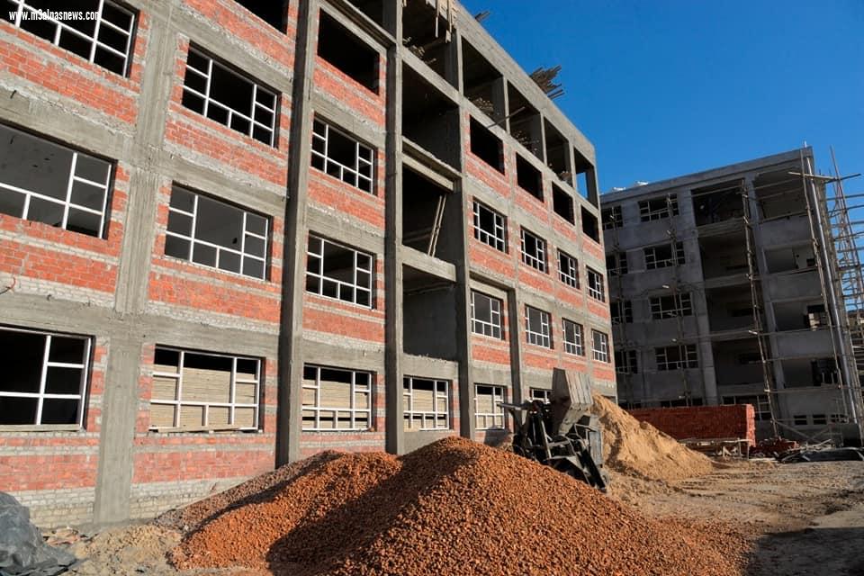 خلال جولة ميدانية .. محافظ أسيوط يتفقد أعمال إنشاء مدرسة 30 يونيو الرسمية بحي غرب