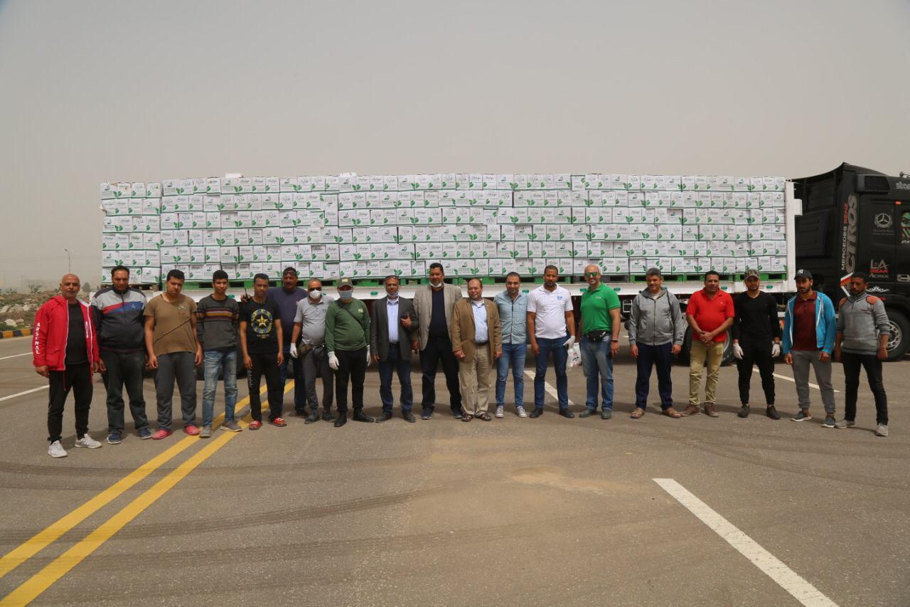 توزيع 32 ألف كرتونة مواد غذائية من بنك الطعام المصري للمحتاجين بكفرالشيخ جريدة مع الناس نيوز
