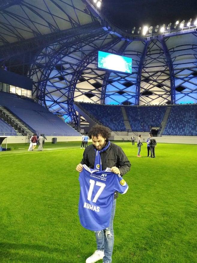 عبده ..يتألق بنادي النصر بالامارات ويتمني الاحتراف بأروبا