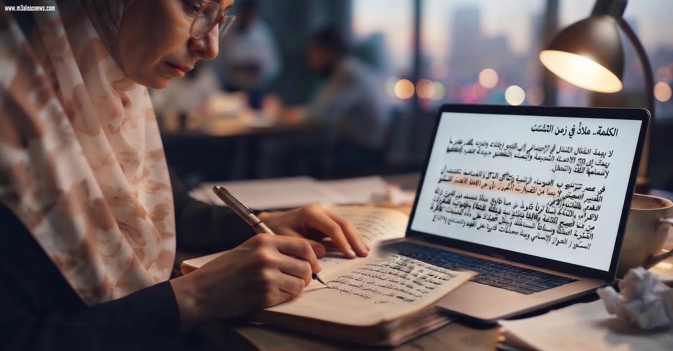 سمية مدغري علوي تكتب.. الكلمة ملاذ في زمن التشتت.
