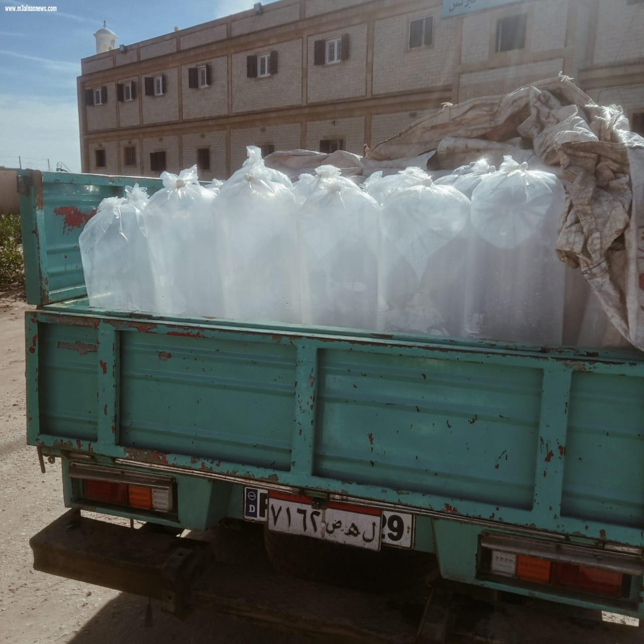  ضبط سيارتين محملة ب 12700وحدة زريعة بكفر الشيخ واعادة ضخها ببحيرة البرلس