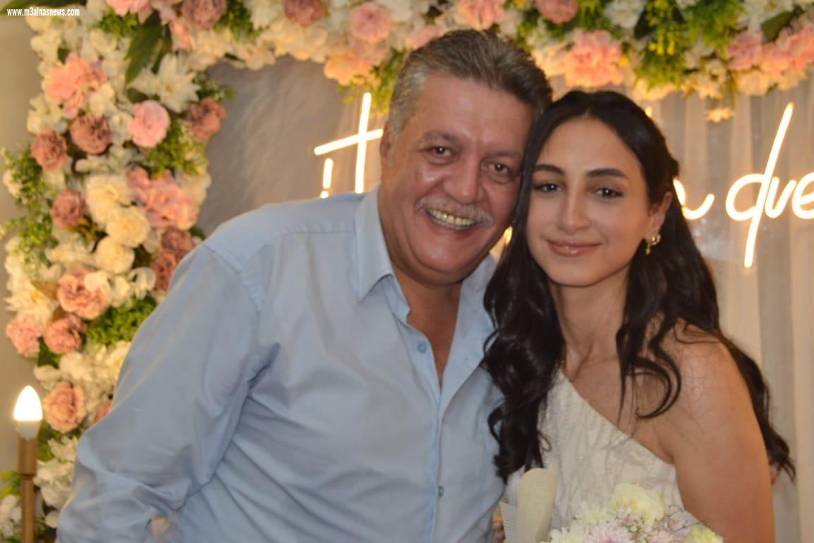  الإعلامية ياسمين حافظ تهنئ الإعلامي ... عصام الجميل بخطوبة نجلته .. مريم 