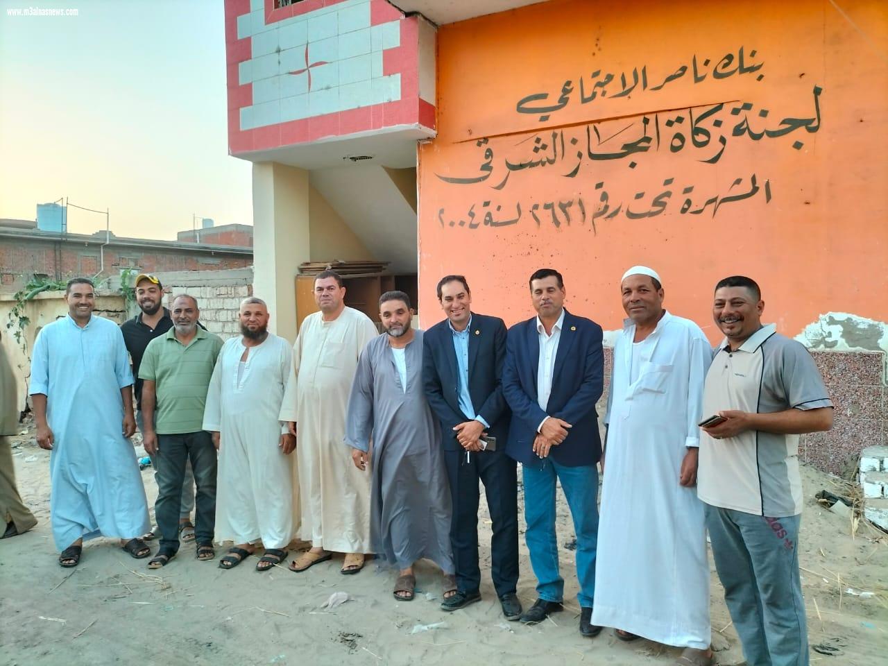 برعاية مع الناس ... جلسة صلح عائلتين بالمجاز الشرقى بكفر الشيخ
