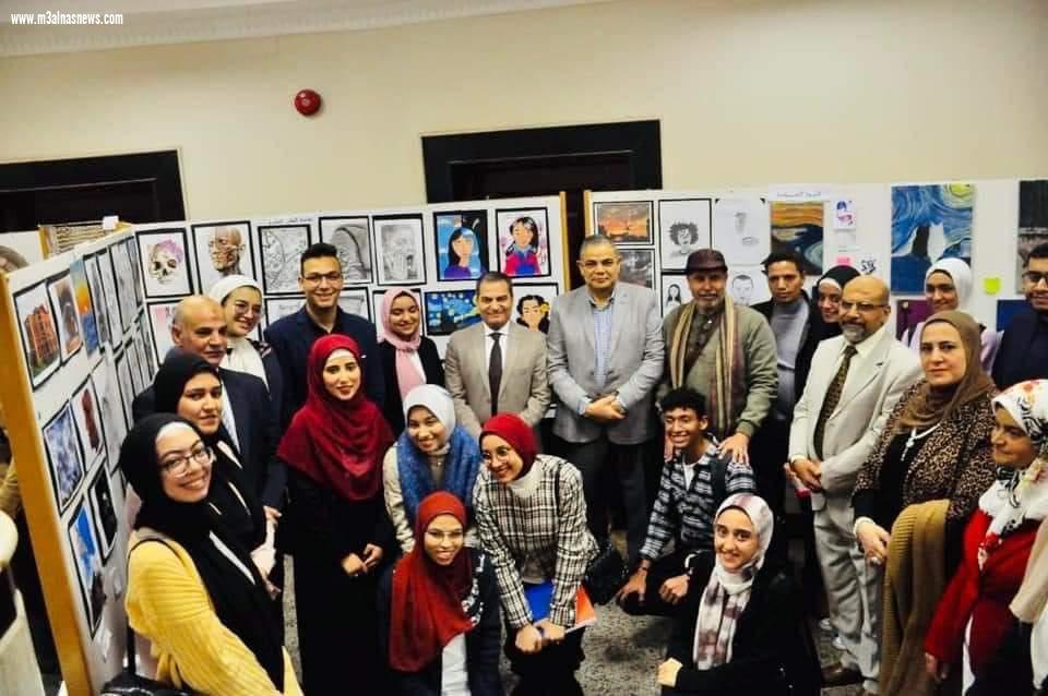 جامعة كفر الشيخ تنظم مسابقة للفنون التشكيلية 