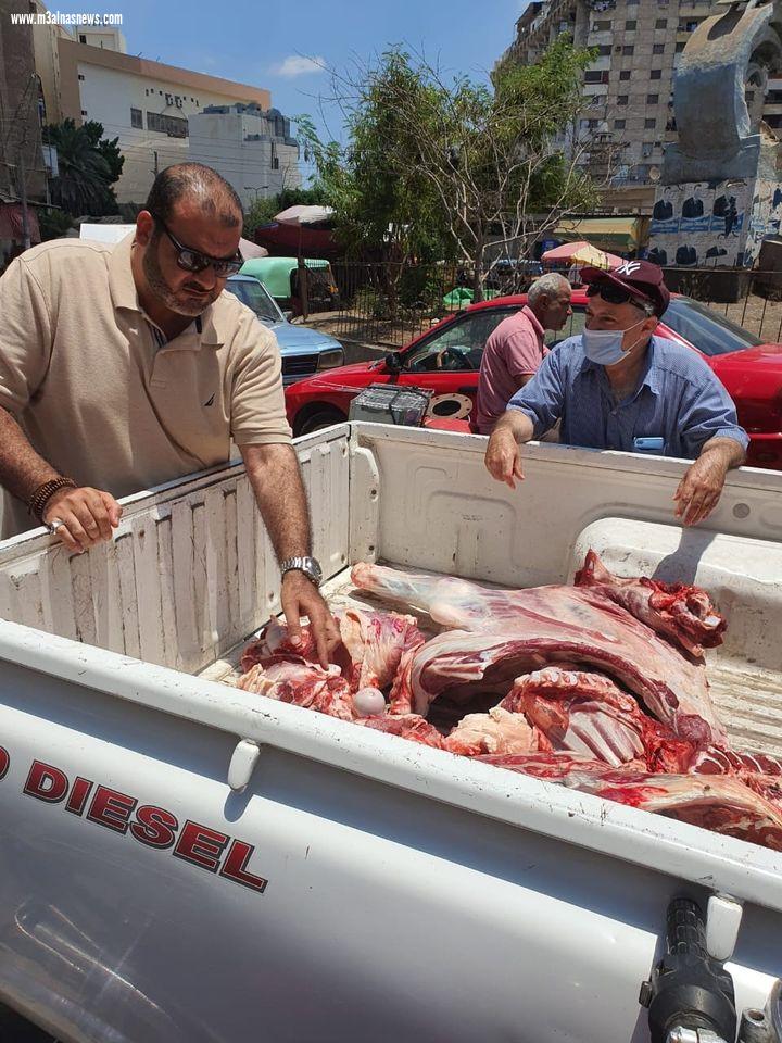 تحصين 96 ألف رأس ماشية و ضبط 11 طن و 780 كيلو لحوم وأسماك خلال شهر