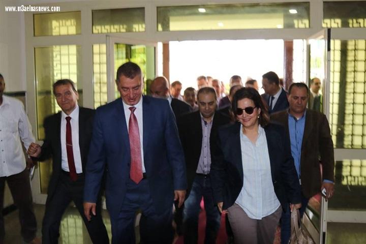 بالصور |نائب وزير الزراعة ومحافظ كفرالشيخ يبحثان تطوير الثروة الحيوانية والسمكية