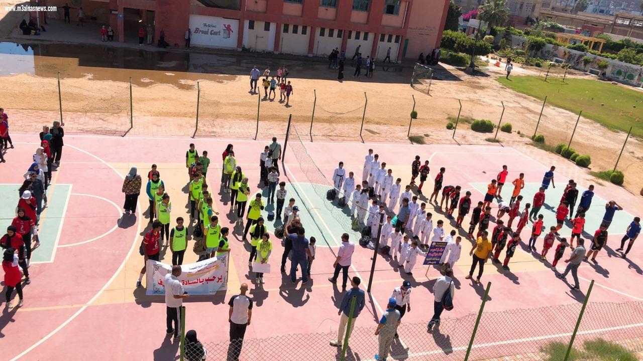 انطلاق الأنشطة الصيفية بالمدارس لممارسة الألعاب الفردية والجماعية بكفر الشيخ
