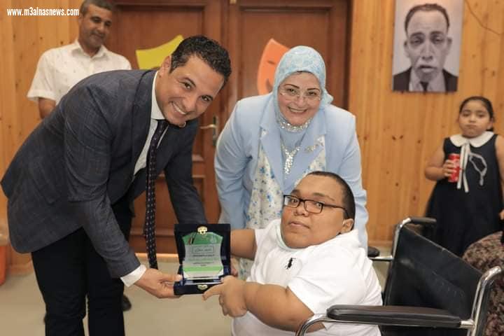 لقطات من تكريم الطلاب المتفوقين في الثانوية العامة والأزهرية لعام 2020/2021 برعاية النائب باسم حجازي