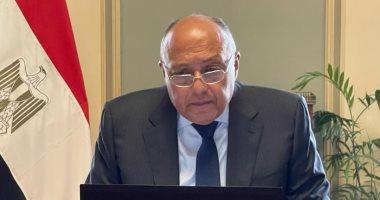 وزير الخارجية.. مصر ستتحرك إذا لحق بها أى ضرر مائى بسبب سد النهضة