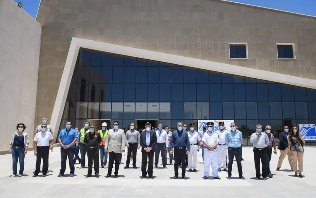 وزير السياحة والاثار يتفقد متحف شرم الشيخ لمتابعة مستجدات سير الاعمال به استعدادا لافتتاحه خلال الفترة القليلة المقبلة،  