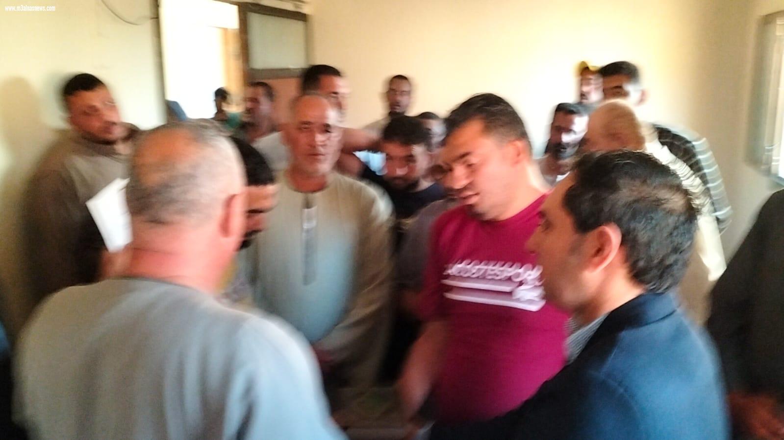 برعاية مع الناس ... جلسة صلح عائلتين بالمجاز الشرقى بكفر الشيخ