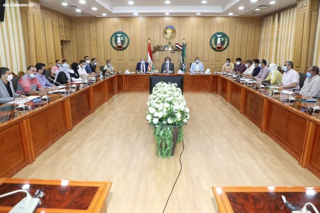 المنوفية | توحيد الجهود لدفع منظومة العمل بملفات التصالح والتقنين