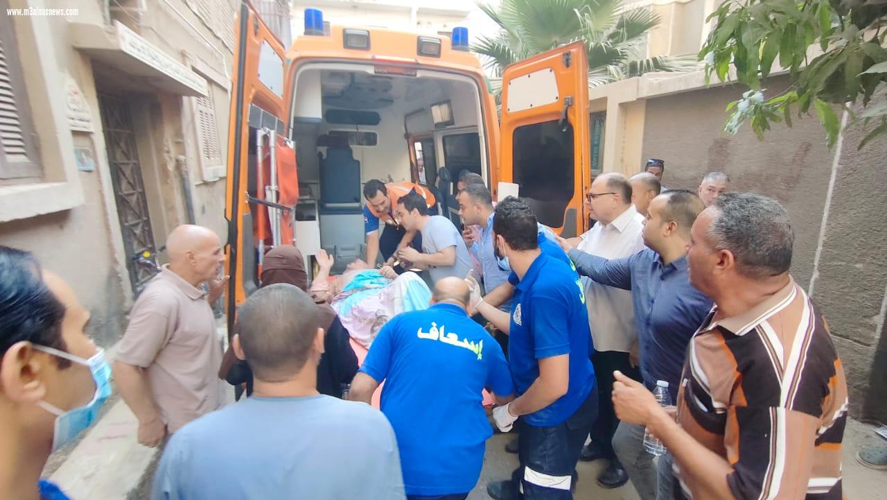 انهيار منزل بحي شرق باسيوط البحث عن مفقودين وإنقاذ 5 اشخاص