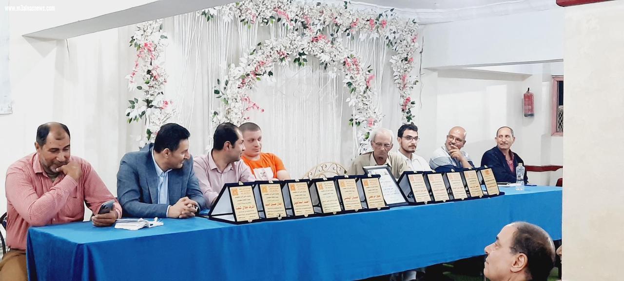 رموز نادى الادب بقلين يشاركون فى المهرجان الشعرى لتأبين طالس بمطوبس