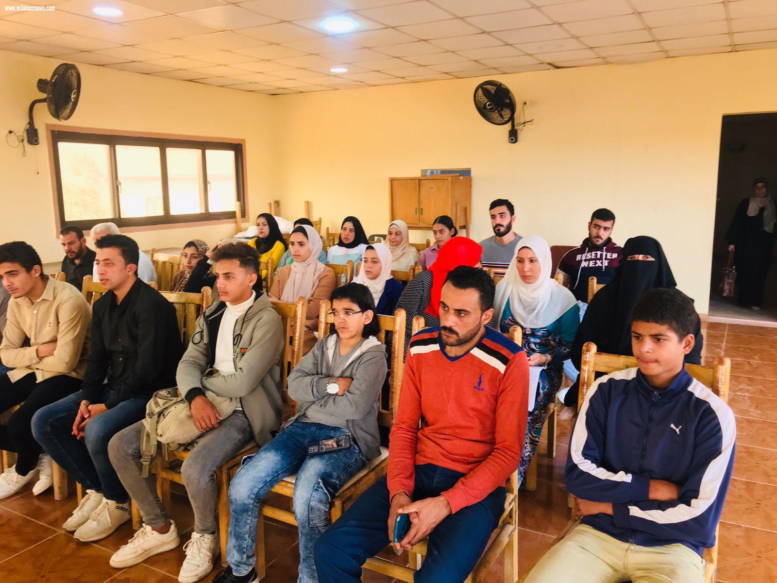 رياضة كفر الشيخ تنظم الندوة التوعوية بعنوان لا للإنتحار بشباب بيلا