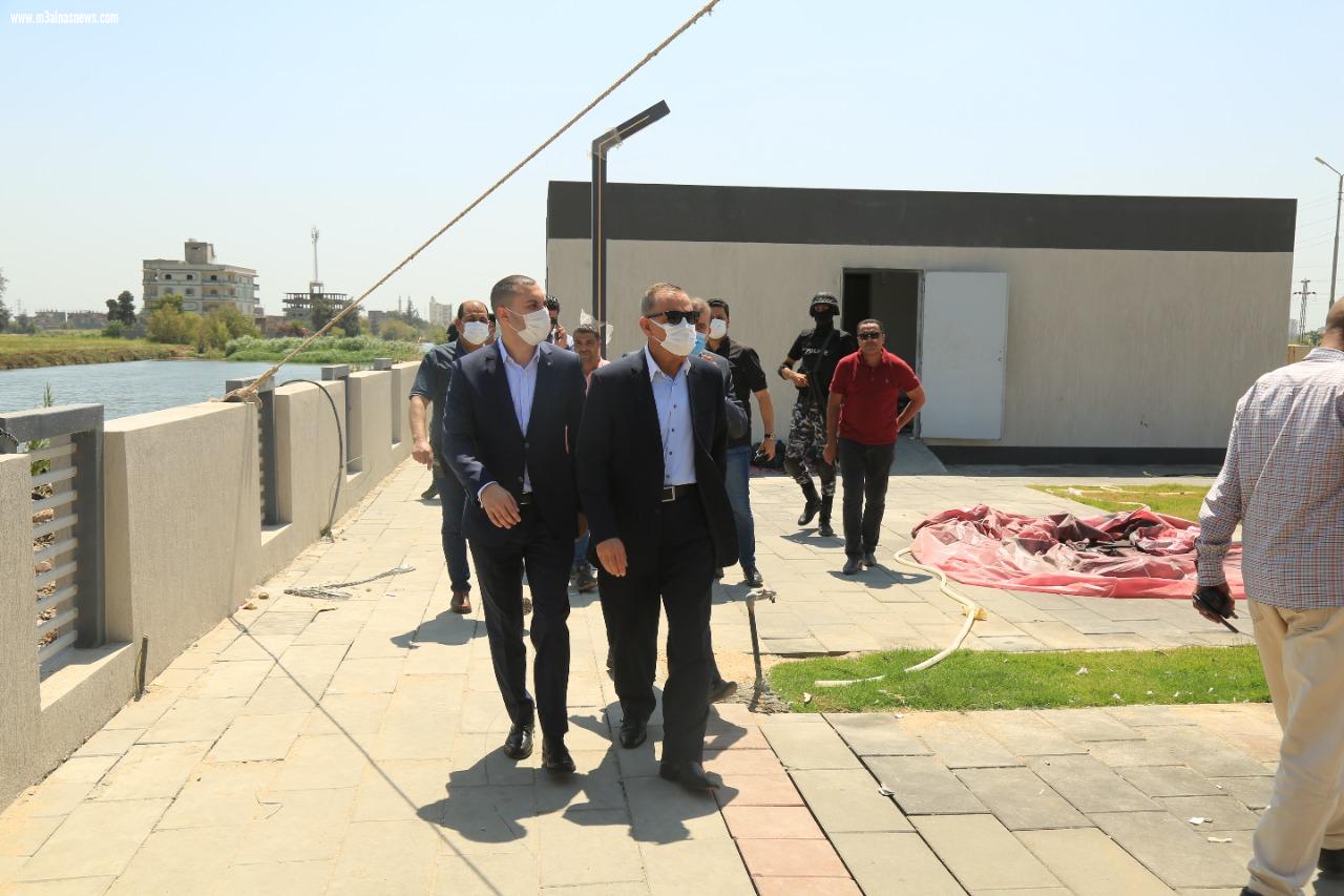   محافظ كفر الشيخ يتفقد الحديقة المركزية المجانية ويوجه بسرعة الانتهاء منها لتفتح أبوابها للمواطنين 