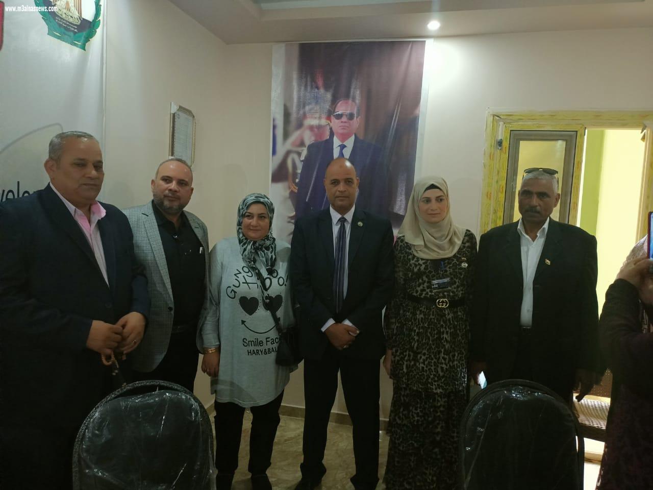 رئيس المنظمة المصرية العربية لحقوق الإنسان يلتقى أعضاء مكتب كفرالشيخ