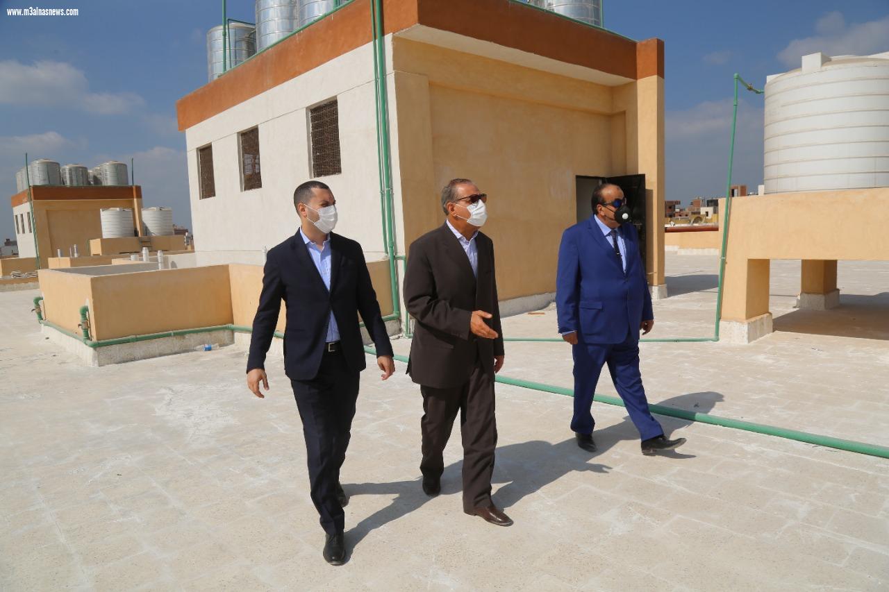 محافظ كفر الشيخ يتفقد أبراج المصنع وبتابع حملة توسعة الشوارع وإزالة الإشغالات