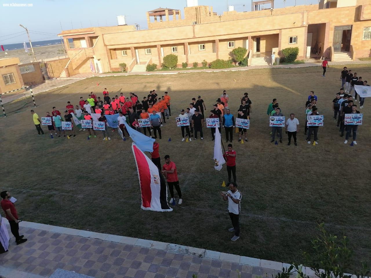  شمال سيناء يحصد كأس دوري خماسي كرة القدم على أرض معسكر شباب بلطيم