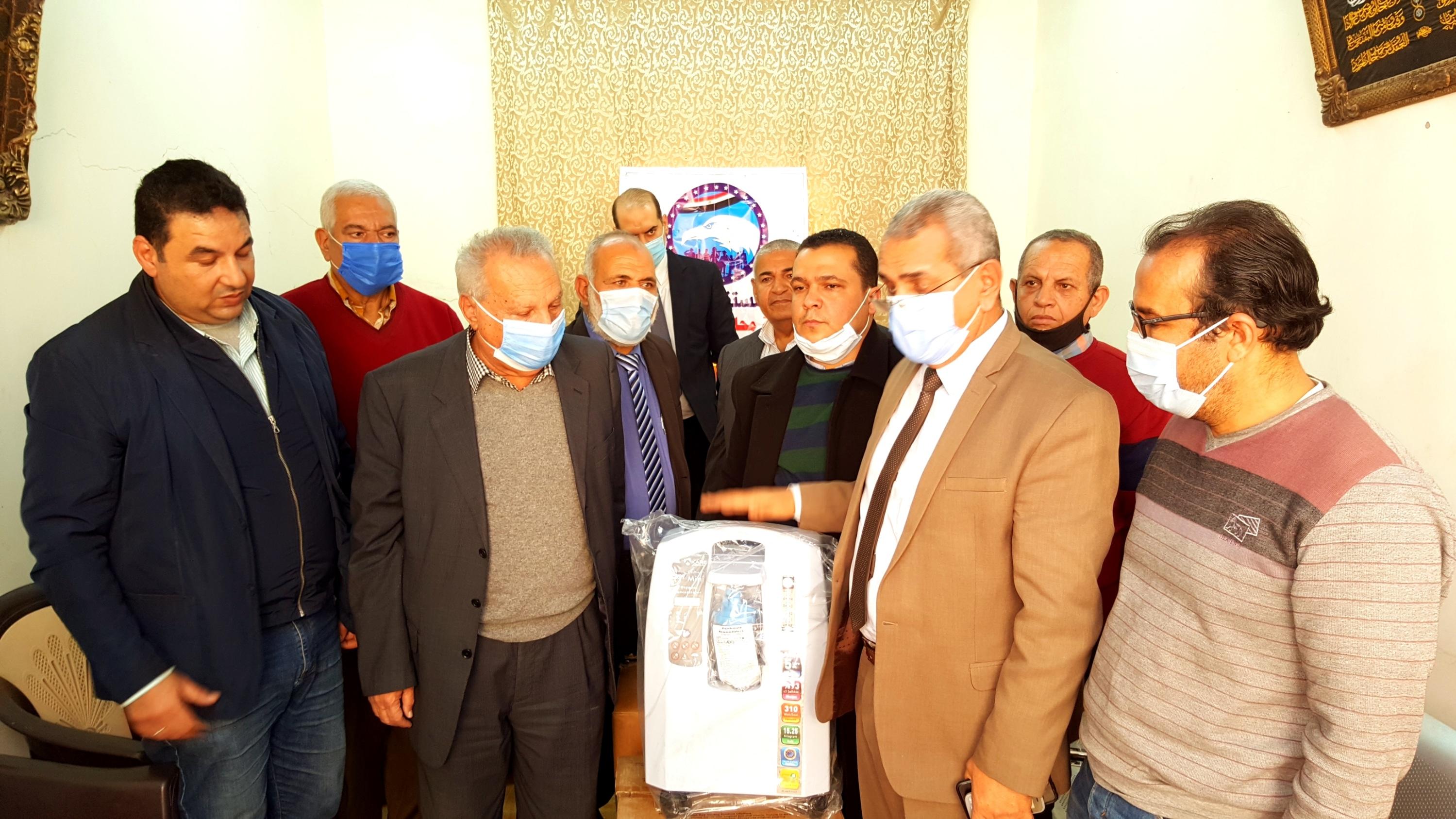 مستقبل وطن يتبرع ب3 اجهزة لتوليد الاكسجين لمواجهة كورونا بكفرالشيخ  