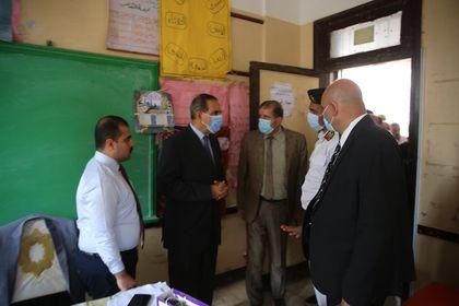  محافظ كفر الشيخ يتفقد سير العملية الانتخابية لمجلس النواب2020م