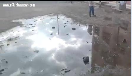 كارثة بيئية تهدد حياة الاطفال بإحدى مدارس كفر الشيخ 