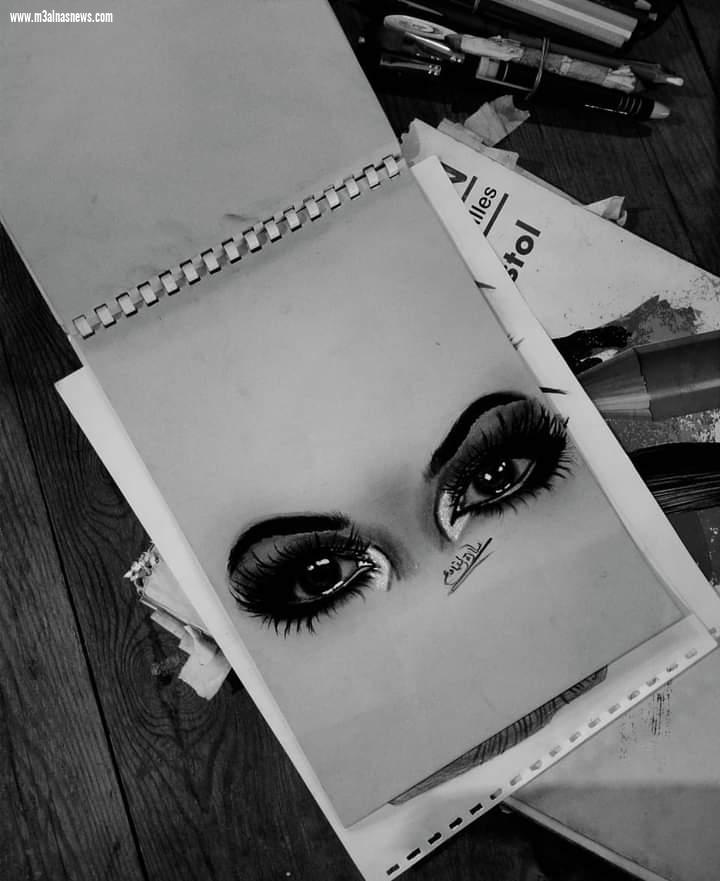 ساره العشماوى ... فنانة عاشقة للرسم وضعت بصمتها فى عالم الرسم