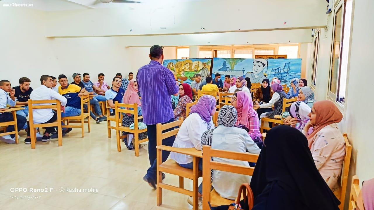 شباب كفر الشيخ تنظم المسابقة الثقافية في دورى المعلومات