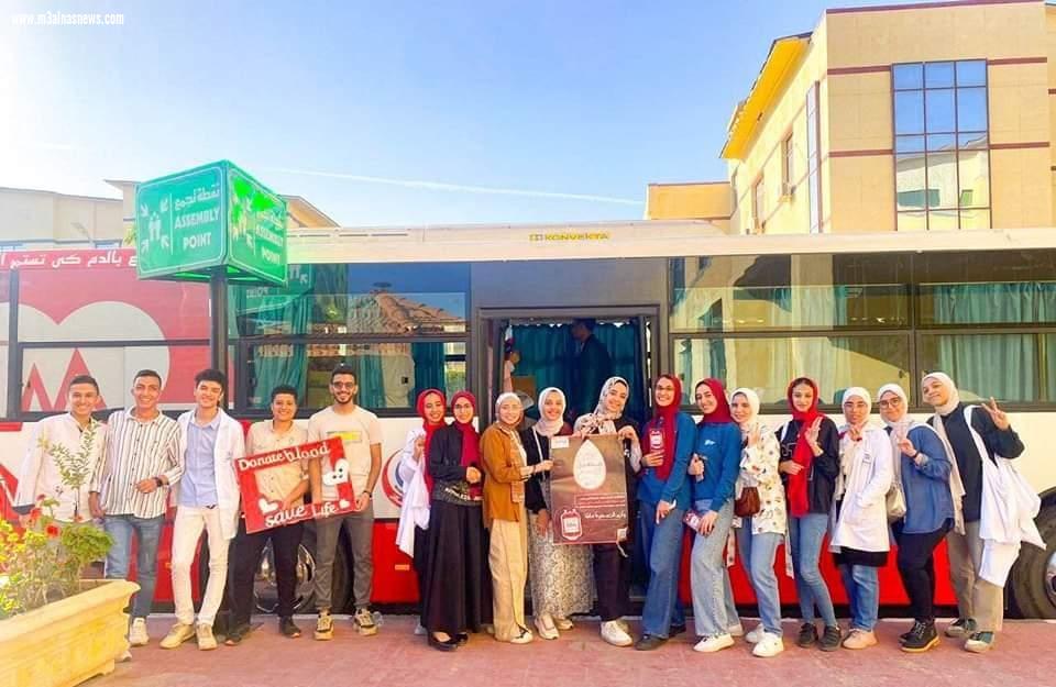 الإتحاد المصري لطلاب كلية الصيدلة بجامعة الدلتا EPSF Delta ينظم حملة للتبرع بالدم