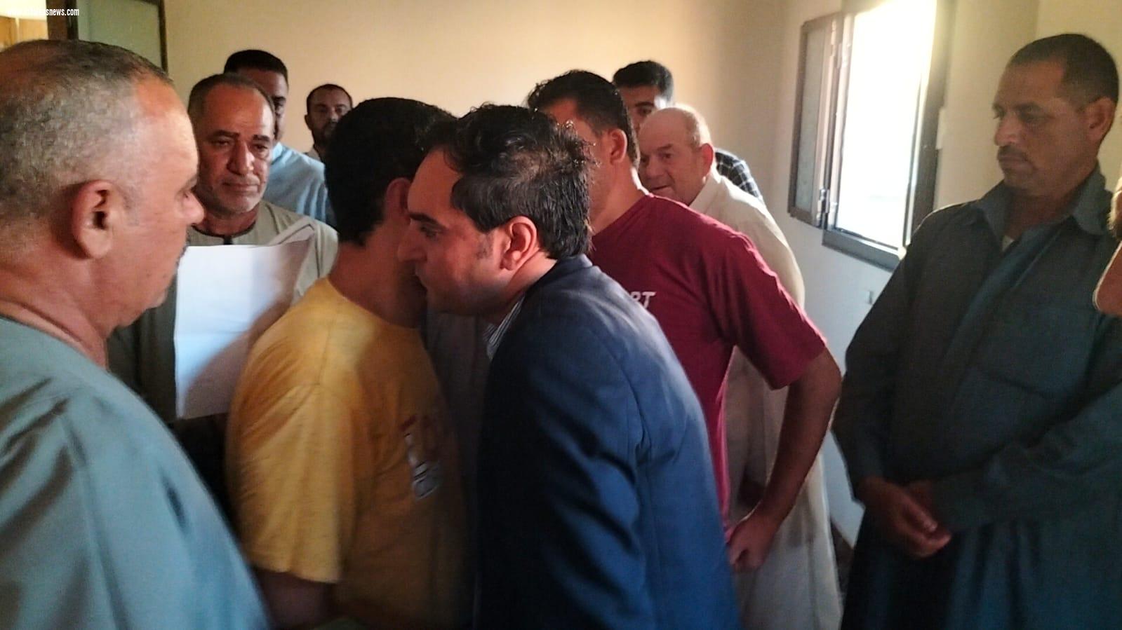 برعاية مع الناس ... جلسة صلح عائلتين بالمجاز الشرقى بكفر الشيخ