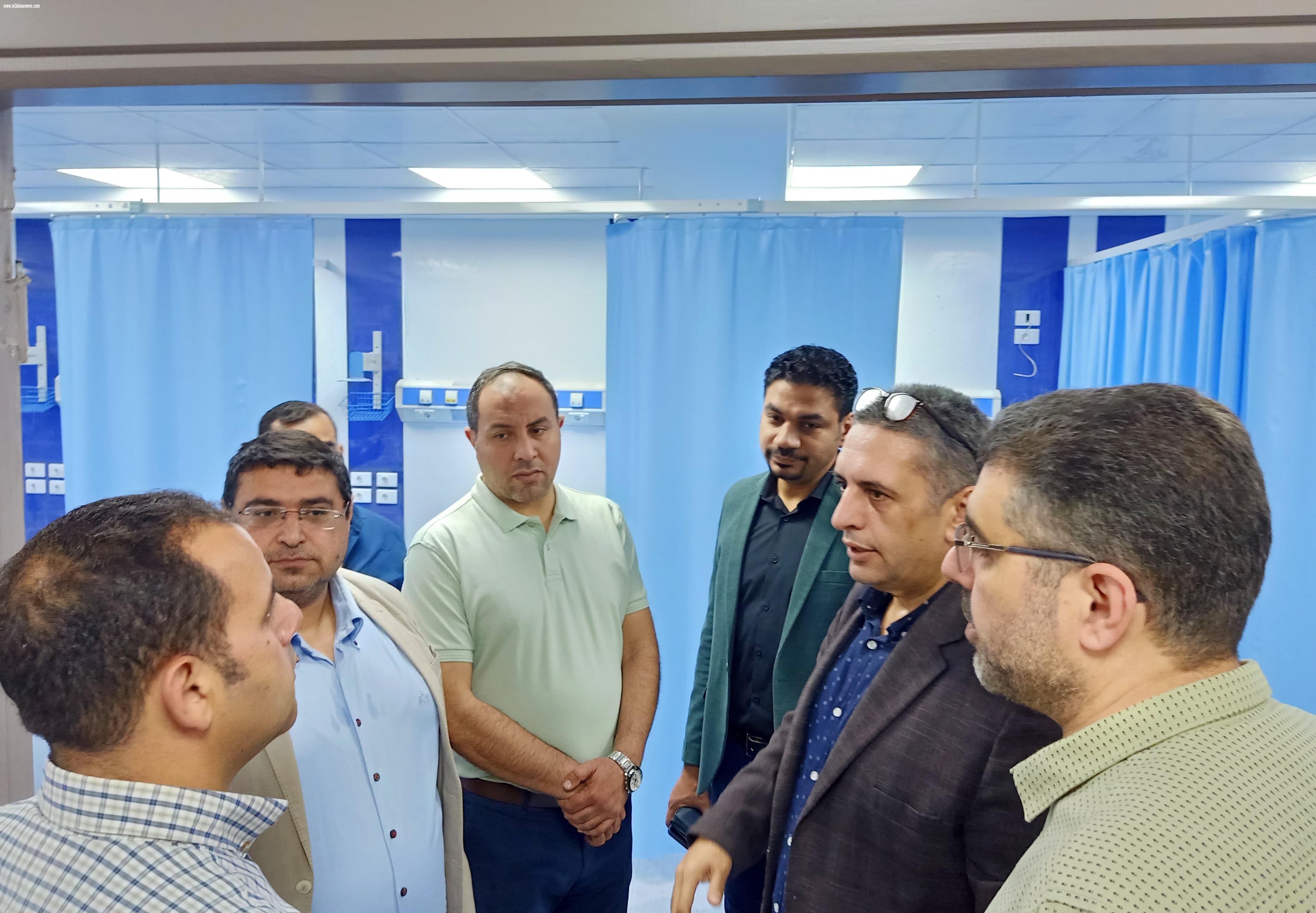 وفد وزارة الصحة يتفقد مستشفيات كفر الشيخ ... لمتابعة جاهزيتها لتطبيق منظومة التأمين الصحى الشامل