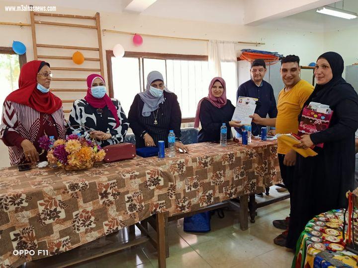قومى المرأة بالمنوفية يشارك التربية الفكرية إحتفالية تخريج أبنائها