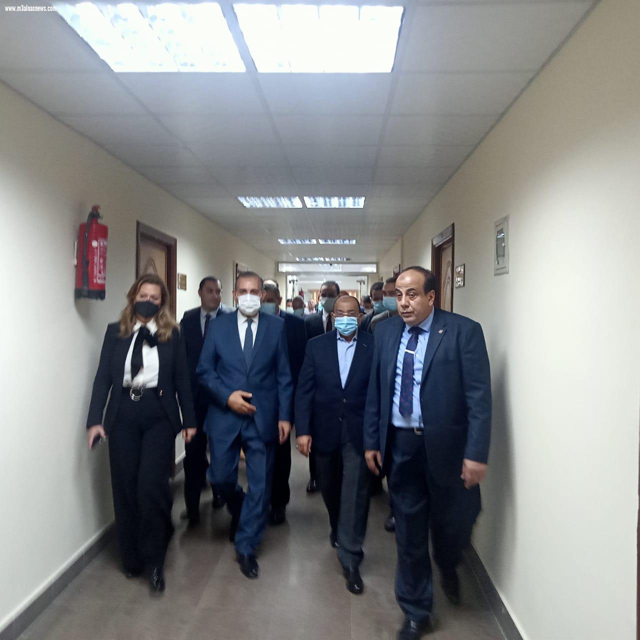  وزير التنمية المحلية يفتتح مركز استدامة للتدريب و 13 مركز تكنولوجى بكفر الشيخ