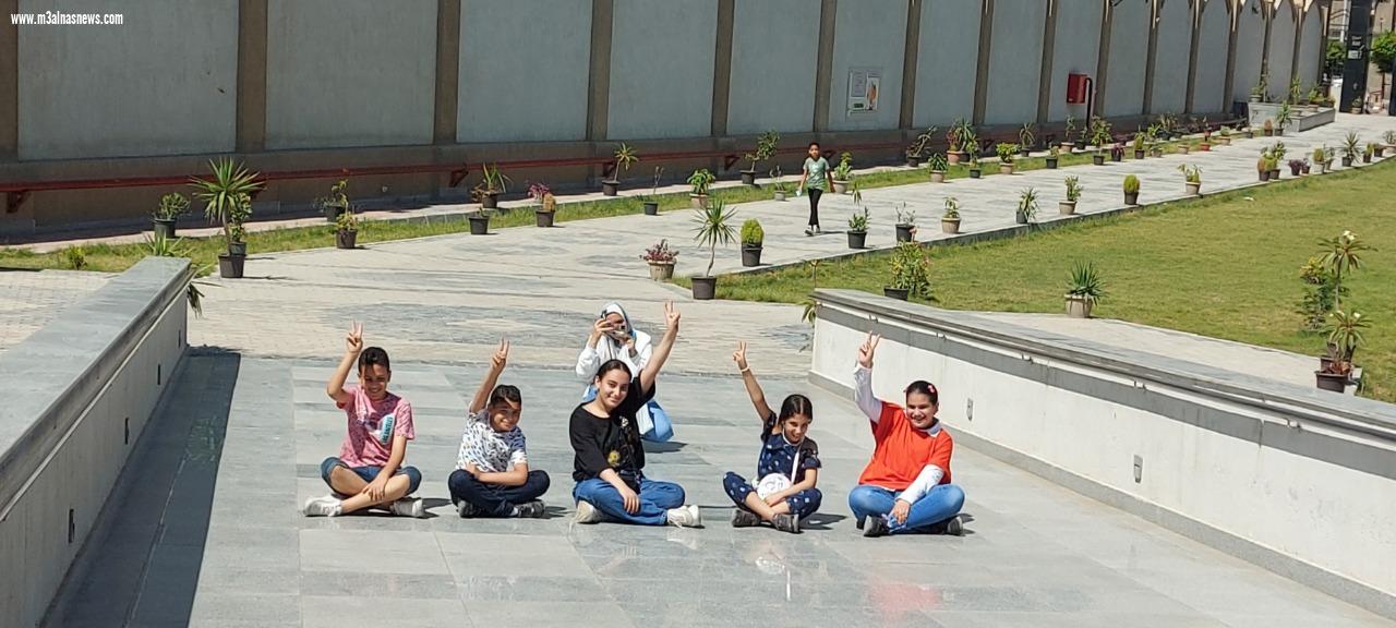 اقبالا كبيراً على متحف كفر الشيخ ومتحف الاحياء المائية للاحتفال بعيد الأضحى المبارك