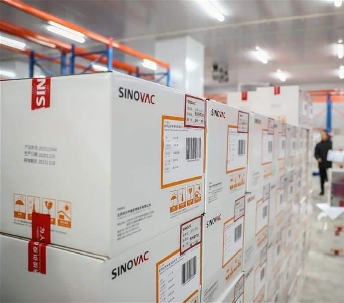 في الصين حصول لقاح 