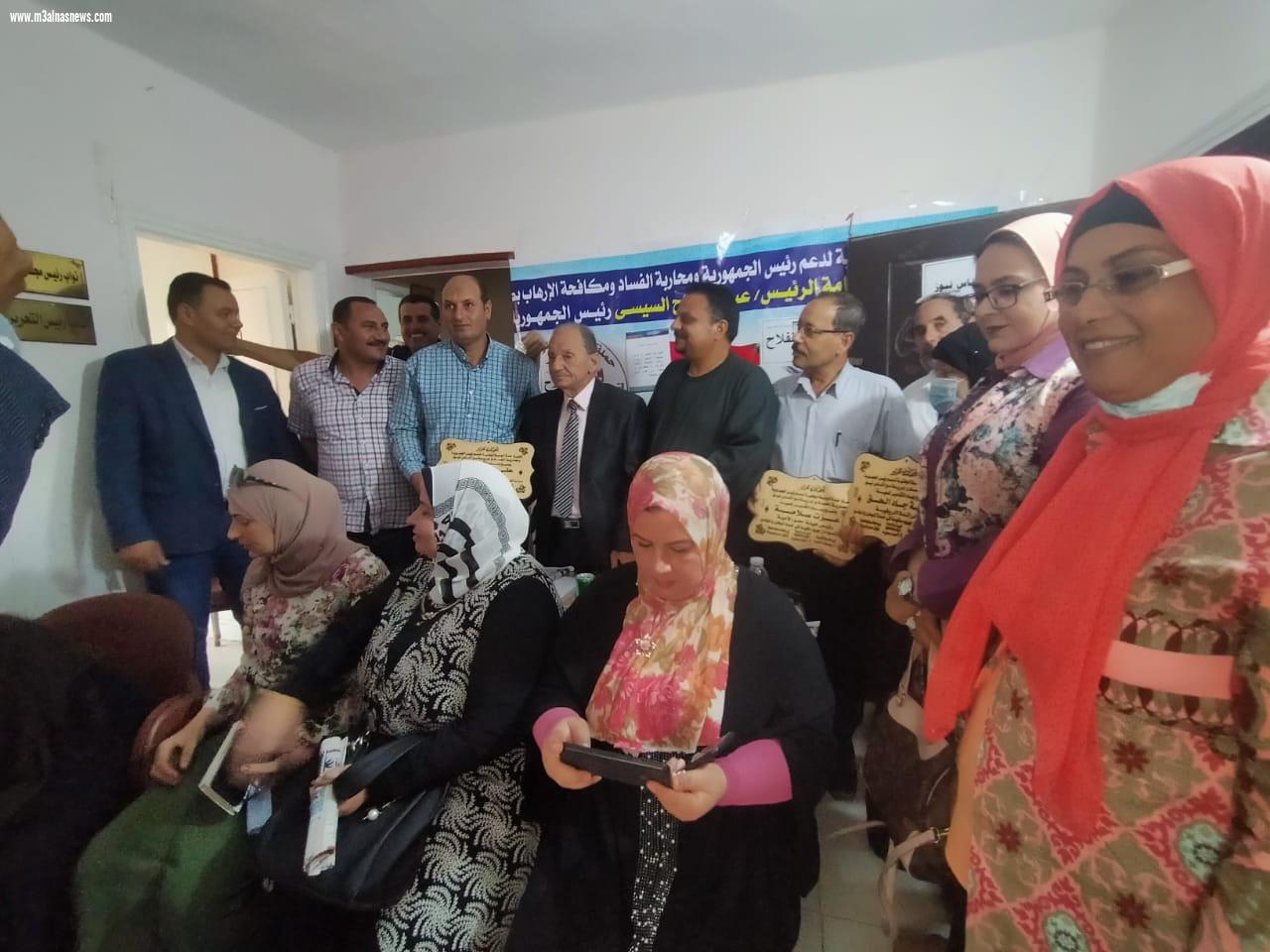 حملة الوحدة الوطنية وجريدة مع الناس نيوز تحتفيان بعيد الفلاح الـ69