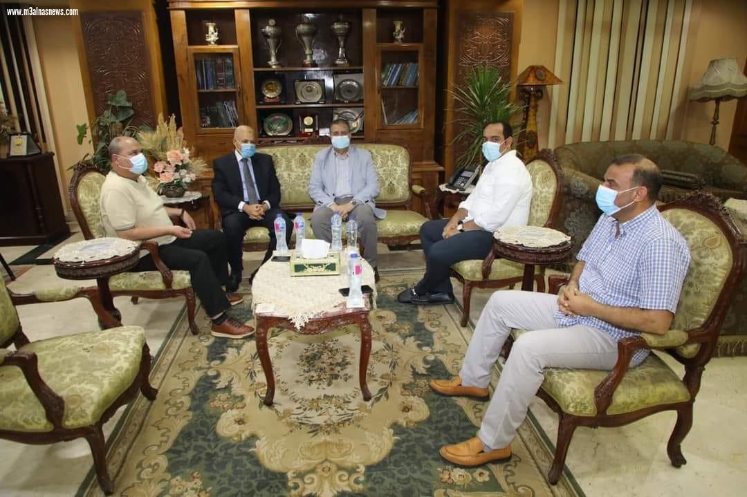 محافـظ المنوفية يهنئ مدير الأمن ومدير فرع الأمن الوطني الجديدين